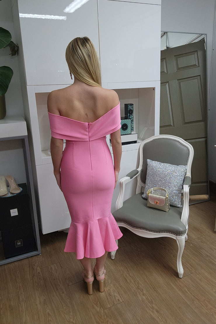 Hailey Bow Bandage Dress