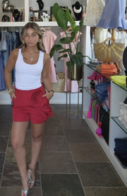 Reeve Floral Applique Shorts