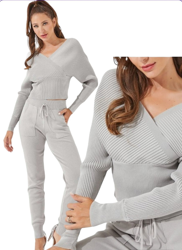Cozzie Knit Pant Set