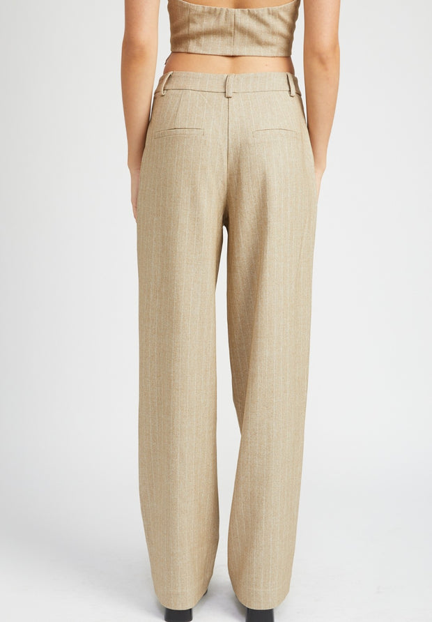 Jada Stripped Suit Set