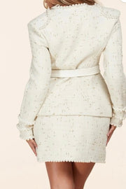 Davina 2pc Tweed Skirt Set