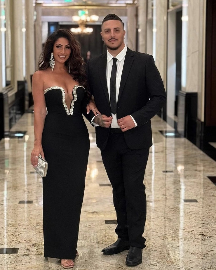 Venetian Plunge Dress