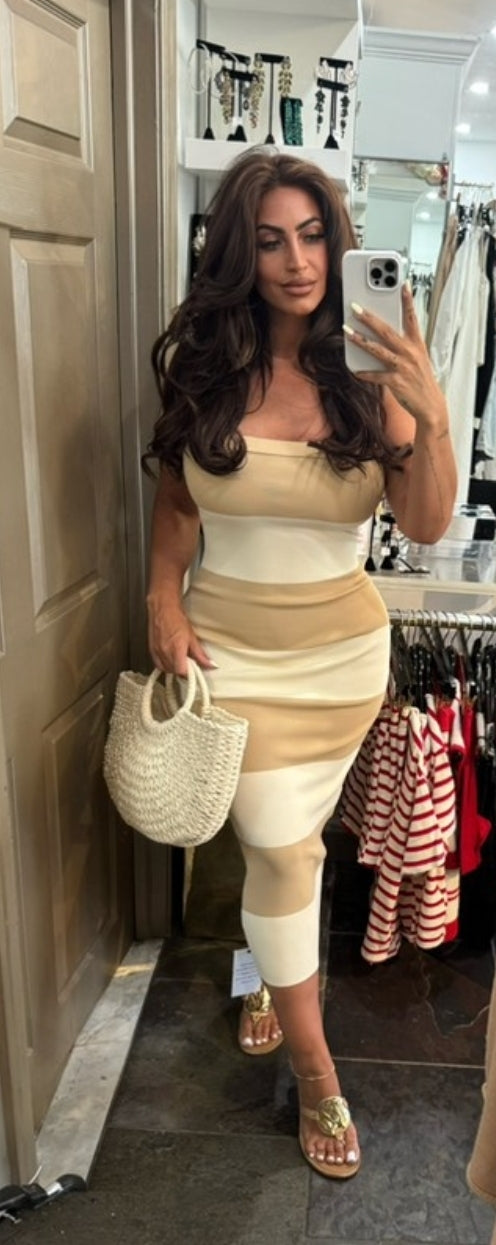Beverly Knit Bandeau Maxi