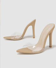 Arielle Lucite Pointed Shoe