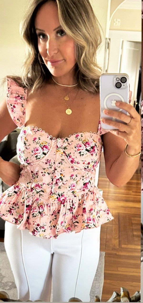 Floral Corset