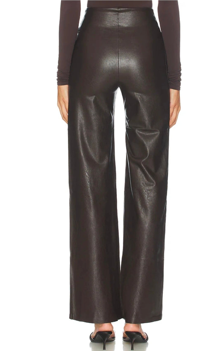 Commando Faux Leather Wide Leg