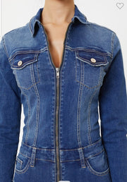 Joseline Denim Jumpsuit