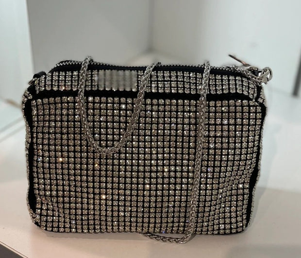 Rhinestone Crossbody Bag