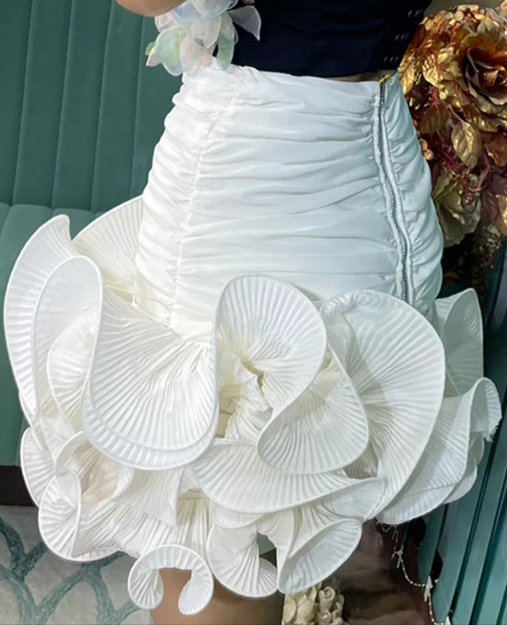Cyro Ruffled Skirt